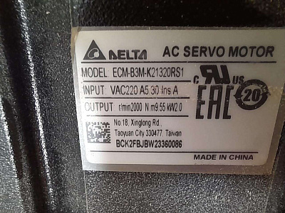  ECM-B3M-K21320RS1 220V 5.3A 2000 rpm 2.0 kW  NPC-330