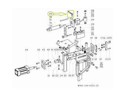  M6x50x25 13205040   FL-430