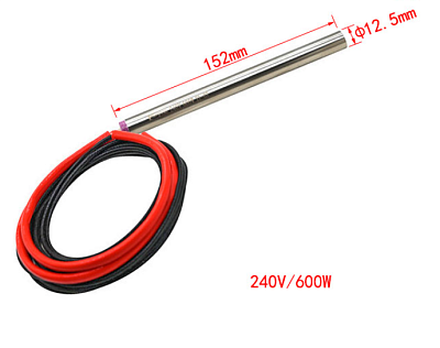  12.5x152MM 240W 600V 30104.00489 (U023562A) NB6S2II-0301-20