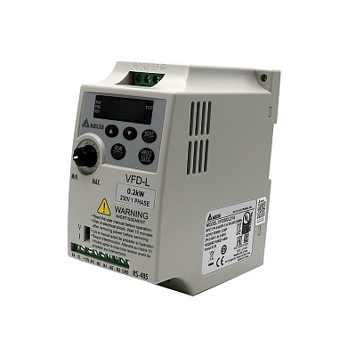    VFD002L21A (230VAC  0.2KW) (21400600)