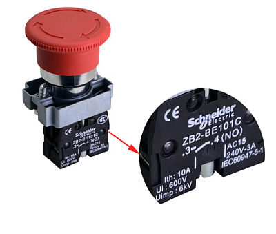   "" (21650026) XB2BS542C 1NO