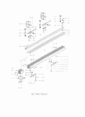  (GB70-85-M6X10) . 25 MJ1130B-1100-00Z   FL-3200B